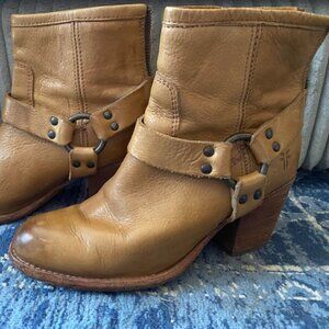 Frye Harness Ankle Boots
